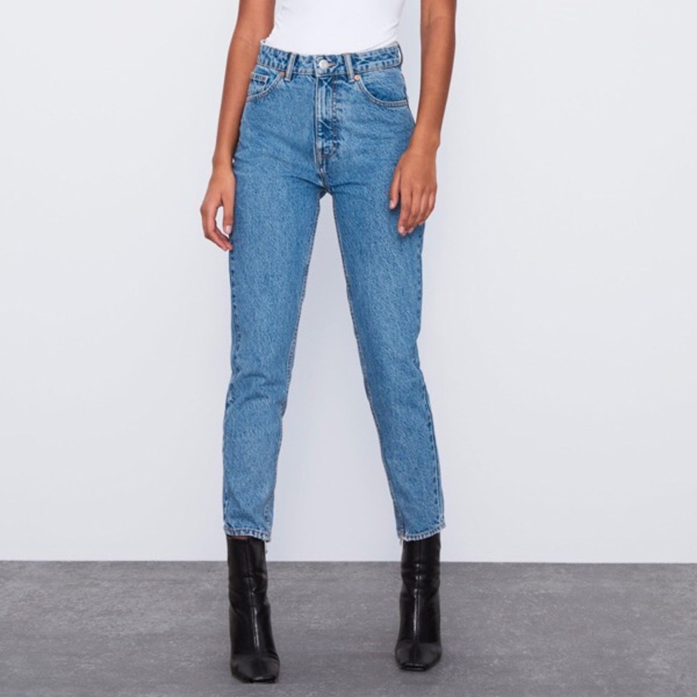 Zara Mom Jeans Authentic Denim Size 2 Size 26